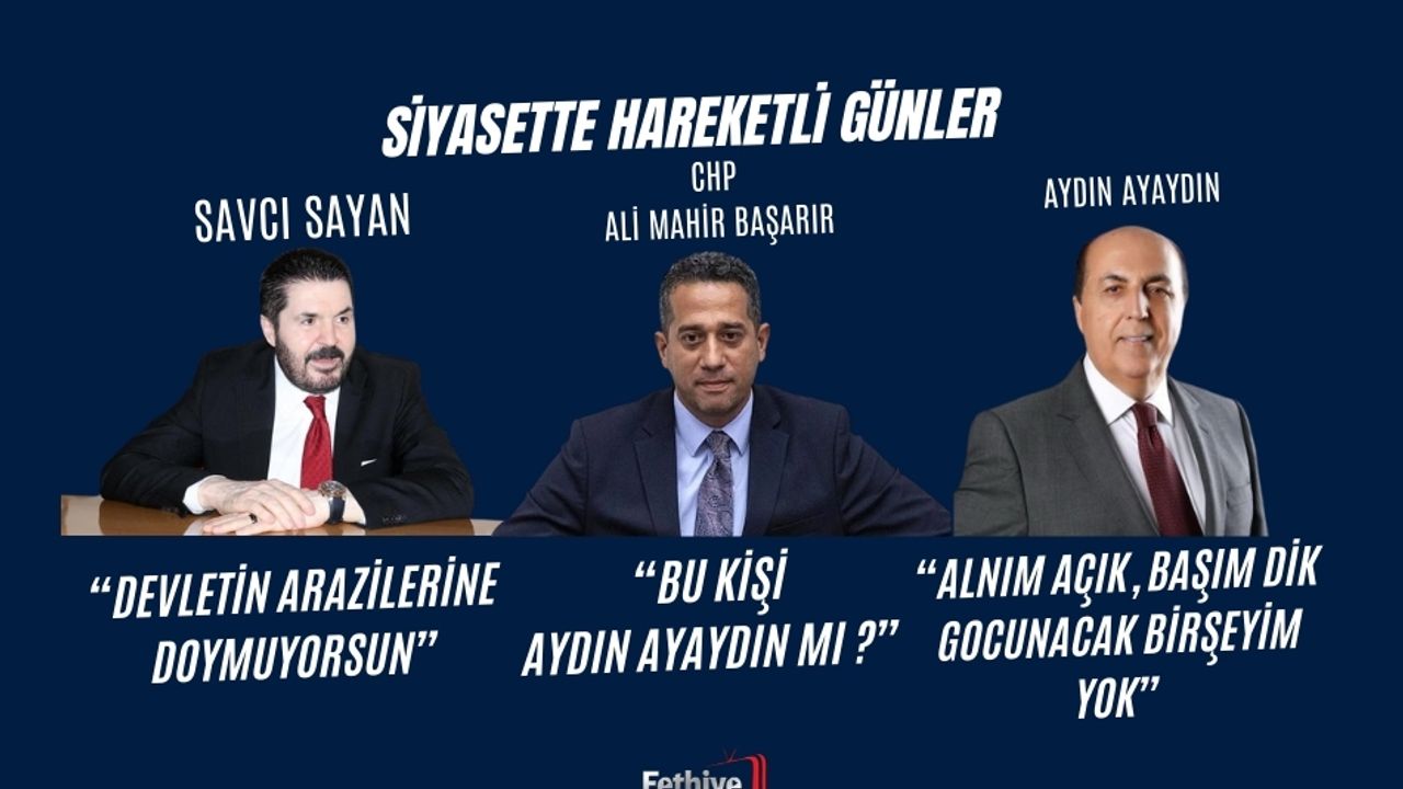 Siyasette Hareketli Günler Yaşanıyor