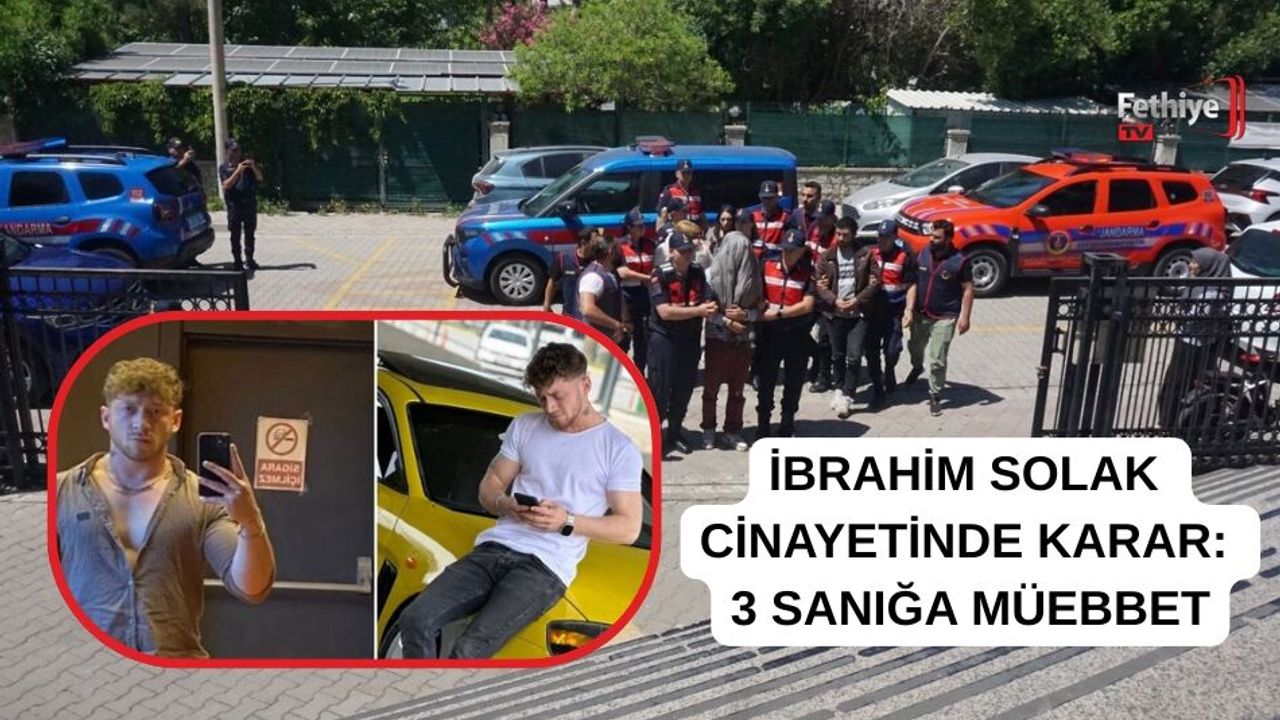 İbrahim Solak Cinayetinde Karar: 3 Sanığa Müebbet