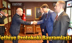 Fethiye’de Protokol Bayramlaşması