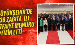 Büyükşehir’de 136 Zabıta ve İtfaiye Memuru Yemin Etti