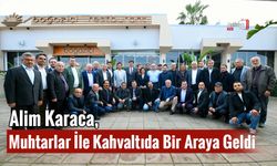 Alim Karaca, Muhtarlar İle Kahvaltıda Bir Araya Geldi