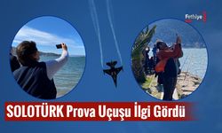 SOLOTÜRK Prova Uçuşu Vatandaştan İlgi Gördü