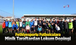 Fethiyesporlu Futbolculara Minik Taraftardan Lokum Dopingi