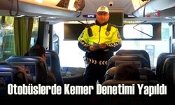 Otobüslerde Kemer Denetimi Yapıldı