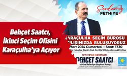 Saatcı, İkinci Seçim Ofisini Karaçulha’ya Açıyor