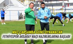 Fethiyespor, Aksaray Maçı Hazırlıklarına Başladı