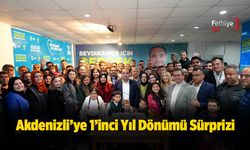 Başkan Akdenizli’yi Duygulandıran Sürpriz