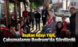 Başkan Adayı Yiğit, Çalışmalarını Sürdürüyor