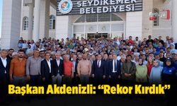 Akdenizli, Yeni Döneminin İlk Gününde Coşkuyla Karşılandı