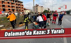 Dalaman’da Trafik Kazası: 3 Yaralı