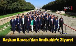 Başkan Karaca’dan Anıtkabir’e Ziyaret