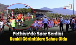 Fethiye'de Spor Şenliği Renkli Görüntülere Sahne Oldu