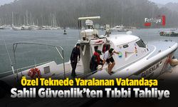 Özel Teknede Yaralanan Vatandaşa Sahil Güvenlik’ten Tıbbi Tahliye