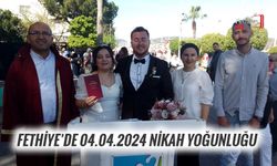 Fethiye’de 04.04.2024 Nikah Çılgınlığı
