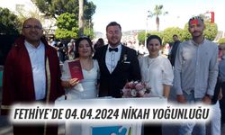 Fethiye’de 04.04.2024 Nikah Çılgınlığı