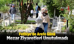 Fethiye’de Arefe Günü Mezar Ziyaretleri Unutulmadı
