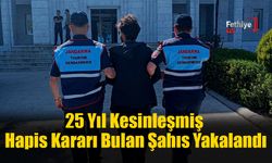 25 Yıl Kesinleşmiş Hapis Kararı Bulan Şahıs Yakalandı