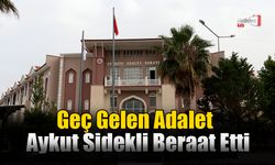 Aykut Sidekli, Beraat Etti
