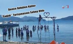 Denize Dökülen Küller “Sağlık” Tartışmasına Sebep Oldu