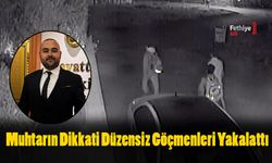 Muhtarın Dikkati Düzensiz Göçmenleri Yakalattı