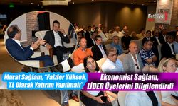 Ekonomist Sağlam, LİDER Üyelerini Bilgilendirdi