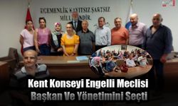 Kent Konseyi Engelli Meclisi Başkan Ve Yönetimini Seçti