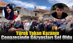 Yürek Yakan Kazanın Cenazesinde Gözyaşları Sel Oldu