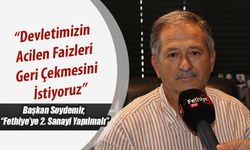 Başkan Soydemir, “Devletimizin Acilen Faizleri Geri Çekmesini İstiyoruz”