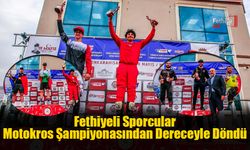 Fethiyeli Sporcular Motokros Şampiyonasından Dereceyle Döndü