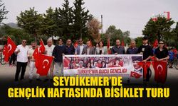 Seydikemer’de Gençlik Haftası’nda Bisiklet Turu