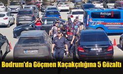 Bodrum'da Göçmen Kaçakçılığına 5 Gözaltı