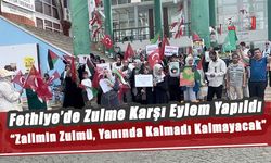 Fethiye’de Zulme Karşı Eylem Yapıldı