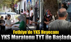 Fethiye’de YKS Heyecanı