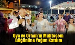 Oya ve Orhan'ın Muhteşem Düğününe Yoğun Katılım