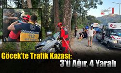 Göcek’te Trafik Kazası;  3’ü Ağır, 4 Yaralı