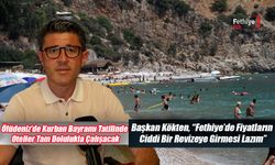 Ölüdeniz’de Kurban Bayramı Tatilinde Oteller Tam Dolulukla Çalışacak