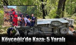 Köyceğiz’de Kaza: 5 Yaralı