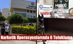 Narkotik Operasyonlarında 6 Tutuklama