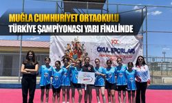 Muğla Cumhuriyet Ortaokulu Türkiye Şampiyonası Yarı Finalinde