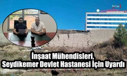 İnşaat Mühendisleri Uyardı