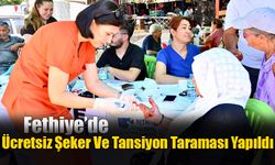 Ücretsiz Şeker Ve Tansiyon Taraması Yapıldı