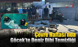 Çevre Haftasında Göcek’te Deniz Dibi Temizlik Etkinliği