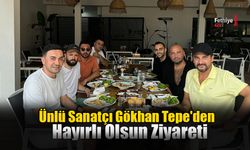 Ünlü Sanatçı Gökhan Tepe'den Hayırlı Olsun Ziyareti