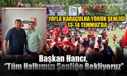 Yayla Karaçulha Yörük Şenliği 13-14 Temmuz'da