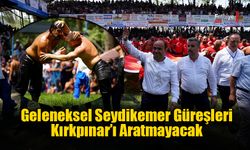 Geleneksel Seydikemer Güreşleri Kırkpınar’ı Aratmayacak