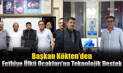 Başkan Kökten’den, Fethiye Ülkü Ocakları’na Teknolojik Destek