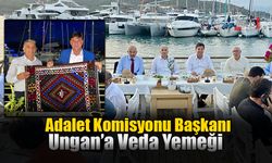 Adalet Komisyonu Başkanı Ungan’a Veda Yemeği