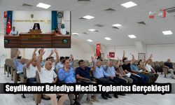 Seydikemer Belediyesi Belediye Meclis Toplantısı Gerçekleşti