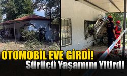 Otomobil Eve Girdi, Sürücü Yaşamını Yitirdi