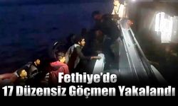 Fethiye’de 17 Düzensiz Göçmen Yakalandı